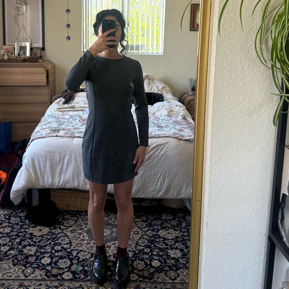 Zara Gray Business Dress